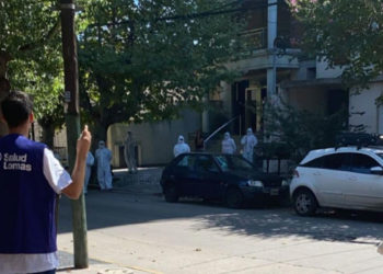 CORONAVIRUS: PUSIERON UN EDIFICIO EN CUARENTENA EN LOMAS DE ZAMORA