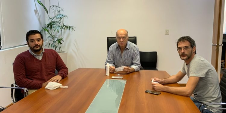 GRINDETTI RECIBIO A BALLADARES PARA AVANZAR CON EL USO DE LAS INSTALACIONES DE LA CLÍNICA ESTRADA