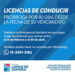 Municipalidad de Lomas licencia de conducir prorroga por 90 Días  