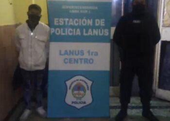 UN DETENIDO POR ROBO EN LA VÍA PÚBLICA EN LANÚS OESTE