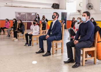 DAMIÁN SALA PARTICIPÓ DEL LANZAMIENTO DEL PROGRAMA FANGIO TE ENSEÑA SEGURIDAD VIAL