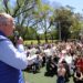 CON 400 ADULTOS MAYORES LANUSENSES, GRINDETTI FESTEJÓ EL DIA DEL JUBILADO EN VALENTIN ALSINA
