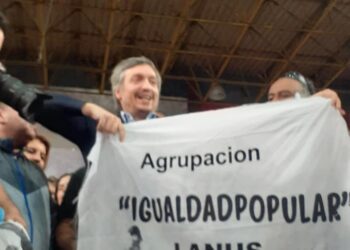 MÁXIMO KIRCHNER ENCABEZÓ UN ACTO EN LANÚS: “HAY QUE HABLAR CON LA GENTE”