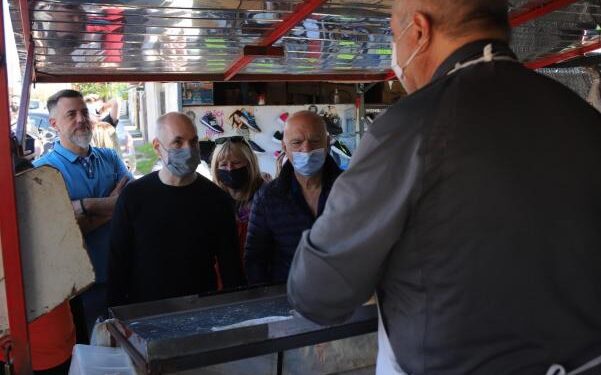 GRINDETTI CON LARRETA EN LOMAS: «LA GENTE DEMANDA MÁS ESCUCHA Y CERCANÍA»