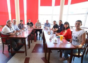 GRINDETTI DESAYUNÓ CON LOS CONCEJALES ELECTOS DE JUNTOS: