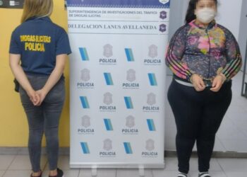 CAYÓ «LA NARCO NIÑERA» DE ESCALADA