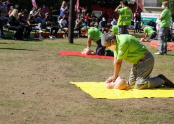 Lanús: continúan con las capacitaciones en primeros auxilios
