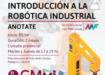 EL MUNICIPIO ABRIÓ LA INSCRIPCIÓN PARA ESTUDIAR EN EL CENTRO MUNICIPAL DE ROBÓTICA INDUSTRIAL