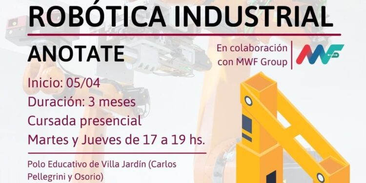 EL MUNICIPIO ABRIÓ LA INSCRIPCIÓN PARA ESTUDIAR EN EL CENTRO MUNICIPAL DE ROBÓTICA INDUSTRIAL