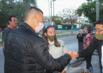 GALDURRALDE VISITÓ VECINOS Y HABLÓ DE UNA POLÍTICA QUE BRINDE SOLUCIONES