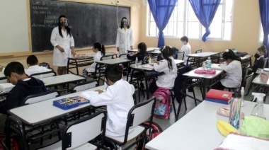 Desde hoy no es obligatorio el uso de barbijo en escuelas bonaerenses