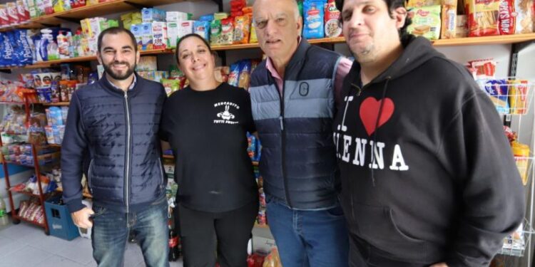 Grindetti reduce un 30% de la Tasa de Seguridad e Higiene a 1500 comercios de barrio