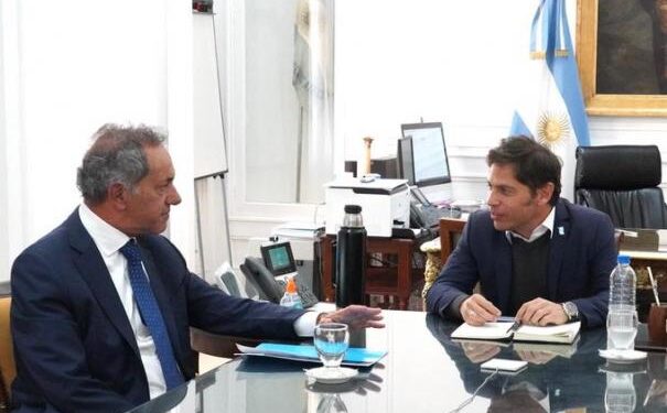 KICILLOF RECIBIÓ AL NUEVO MINISTRO NACIONAL DE DESARROLLO PRODUCTIVO DANIEL SCIOLI