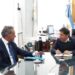 KICILLOF RECIBIÓ AL NUEVO MINISTRO NACIONAL DE DESARROLLO PRODUCTIVO DANIEL SCIOLI