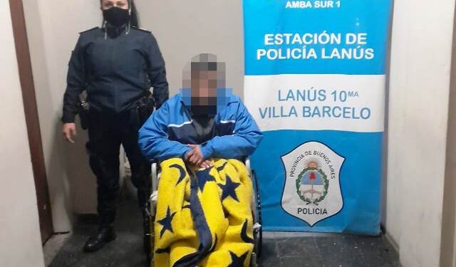 Lanús: Detuvieron a un hombre que hacía delivery de drogas en silla de ruedas