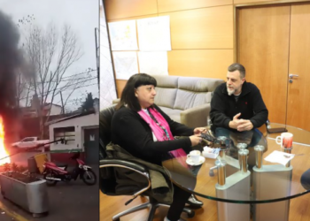 ANTES DEL PARO MUNICIPAL, EL EJECUTIVO ACUSÓ AL STML DE PATOTERISMO Y SE JUNTÓ CON EL OTRO GREMIO