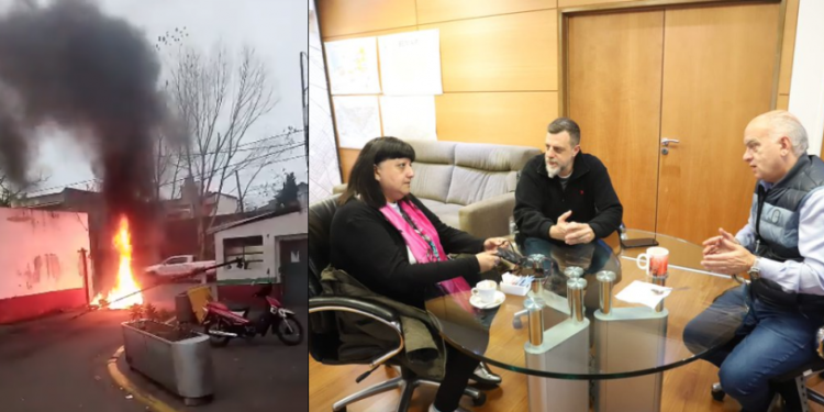 ANTES DEL PARO MUNICIPAL, EL EJECUTIVO ACUSÓ AL STML DE PATOTERISMO Y SE JUNTÓ CON EL OTRO GREMIO