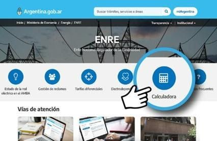 El ENRE renueva la aplicación que funciona como calculadora de consumo eléctrico