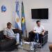 Lorenzino se reunió con el defensor del Pueblo de Lanús, Facundo Mancebo