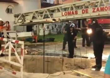 Banfield: un hombre murió tras caerse en un pozo de 12 metros