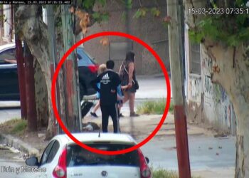 LO ATRAPARON MIENTRAS HUÍA TRAS UNA ENTRADERA