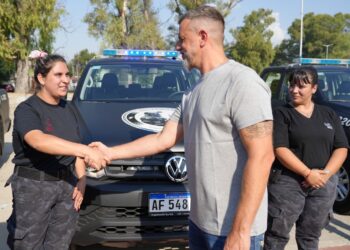 LANÚS YA TIENE SU PRIMER CUERPO FEMENINO DE SEGURIDAD CIUDADANA