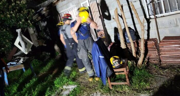 RESCATARON A UN ANCIANO EN LANÚS