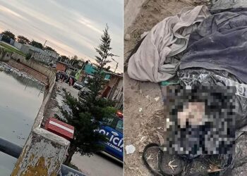 Bundge; hallaron un cuerpo descuartizado en una valija.