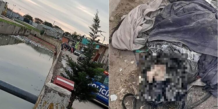 Bundge; hallaron un cuerpo descuartizado en una valija.