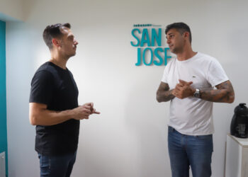 Julián Álvarez visitó el Centro Integral de Asistencia a las Adicciones «Programa San José»