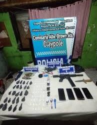 La Policía Bonaerense desbarató un búnker de droga en Claypole