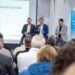 Julián Álvarez y el presidente del Banco Provincia Juan Cuattromo se reunieron con cámaras empresarias y comerciantes de Lanús