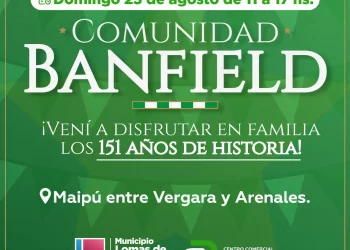 Banfield celebra sus 151 años con una fiesta para disfrutar en familia