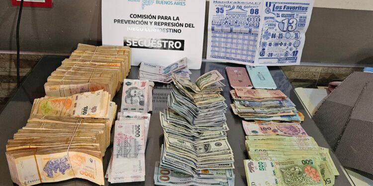 Allanamientos en Lomas y Lanús, desbaratan una banda de apuestas ilegales