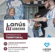 El Operativo Territorial Lanús Tu Gobierno llega a Valentín Alsina