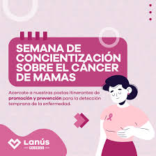 Nueva semana de concientización sobre el cáncer de mamas: acércate a las postas de promoción y prevención