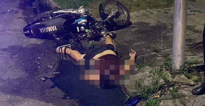 Lanús: Policía mató a un motochorro que acababa de robar un celular en la calle