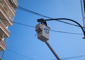 Lanús Gobierno realizó el recambio de luminarias en Lanús Este