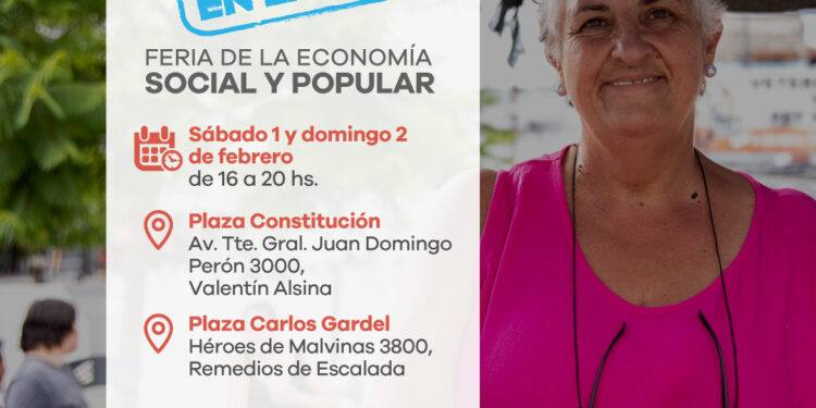 El Municipio invita a las dos nuevas jornadas de la Feria de la Economía Social y Popular “Hecho en Lanús”