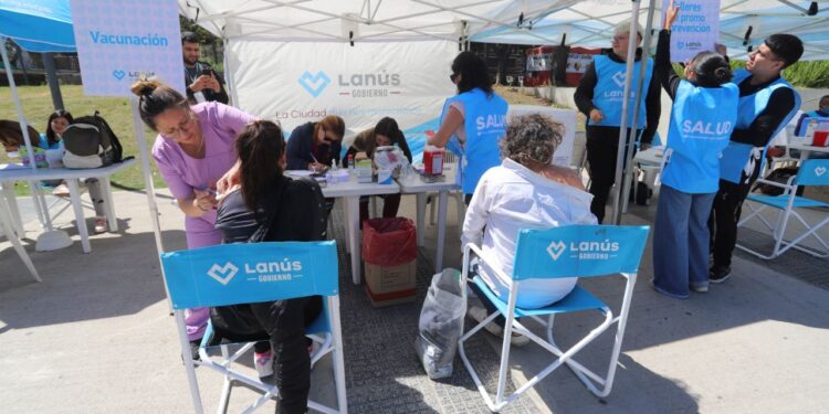 Lanús Gobierno anunció un nuevo operativo Sábados de Salud en el Barrio, en el CAPS Eva Perón