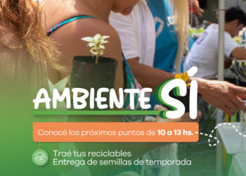 Ambiente Sí: agendá los próximos puntos de reciclado en Lanús Oeste, Valentín Alsina y Monte Chingolo