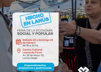 Lanús Gobierno anunció una nueva edición de la Feria de la Economía Social y Popular Hecho en Lanús