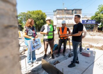 Lanús Gobierno avanza con nuevas obras en Remedios de Escalada en el marco del Parque Central Las Colonias