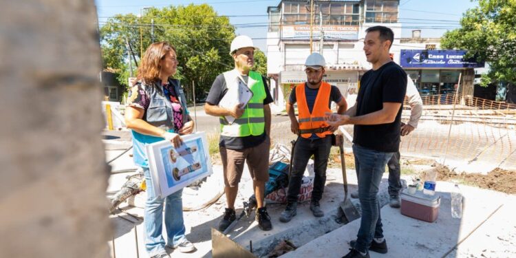Lanús Gobierno avanza con nuevas obras en Remedios de Escalada en el marco del Parque Central Las Colonias
