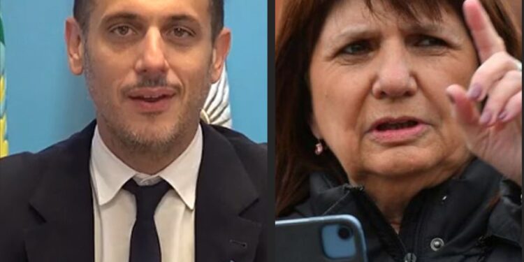 Julián Álvarez exigió a Milei que separe a la ministra Bullrich de su cargo
