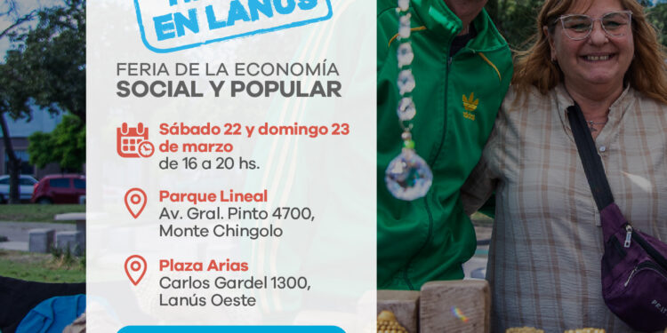 Lanús Gobierno anunció una nueva edición de la Feria de la Economía Social y Popular “Hecho en Lanús”