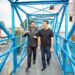 Restauraron un puente peatonal que une Monte Chingolo con Wilde