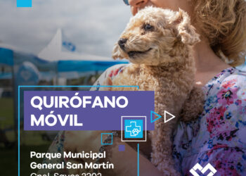 Nuevos turnos para el Quirófano Móvil en el Parque Municipal General San Martín