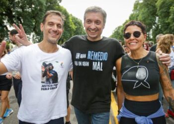 Otermin, Julián Álvarez y Mayra Mendoza cuestionaron el desdoblamiento en la Provincia