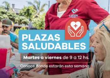 Lanús Gobierno realizará postas saludables en distintas plazas de la ciudad